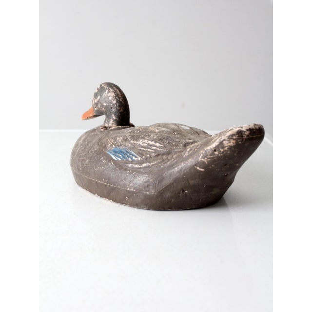 Brown Vintage Carry-Lite Mallard Hen Decoy For Sale - Image 8 of 11