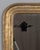A 19th century French Louis Philippe style mirror with curved top corners, incised leaf decoration and silver and gilt...