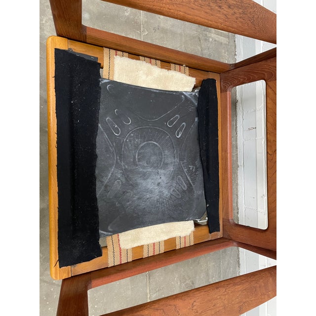 Set of Danish Teak Leather Armchairs by Illum Wikkelsø for Niels Eilersen, 1960s For Sale - Image 15 of 18