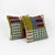 Mid-Century Modern Turkish Kilim Rug Pillow Cover 19'' X 20'' - Set of Two For Sale - Image 3 of 4