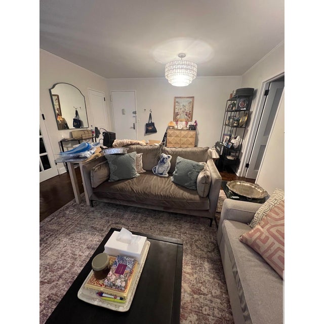 Interior Define Classic Club Sofa-Style Loveseat, Interior Define For Sale - Image 4 of 10