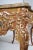 Pair of Painted and Gilded Consoles, Faux Marble Top, Haute Hollywood For Sale - Image 11 of 12