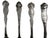Early 20th Century Early 20th Century Silverplate Us State Seal Souvenir Spoons - Set of 14 For Sale - Image 5 of 6