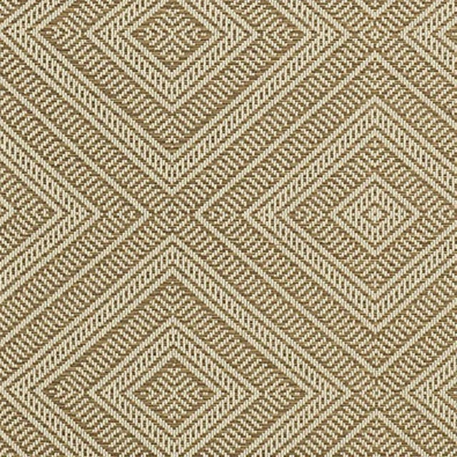 Rustic Sample - Schumacher Tortola Indoor & Outdoor Fabric in Driftwood For Sale - Image 3 of 3