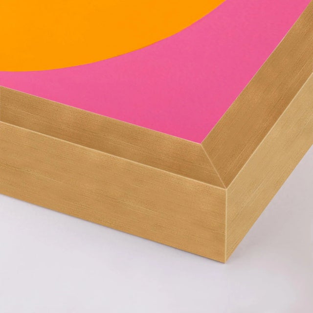 Contemporary "Forevers I" Large Gold Framed Print Set by Stephanie Henderson - 4 Pieces For Sale - Image 3 of 6