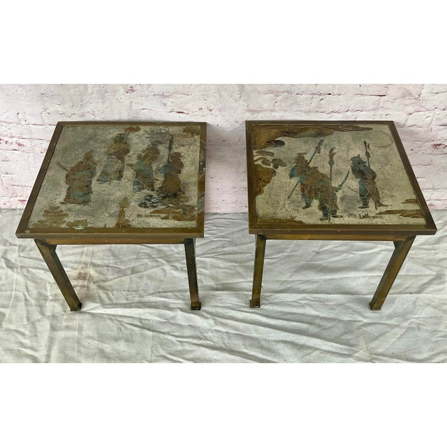 Phillip and Kelvin Lavern "Ming" Side Tables, Set of Two For Sale - Image 15 of 15