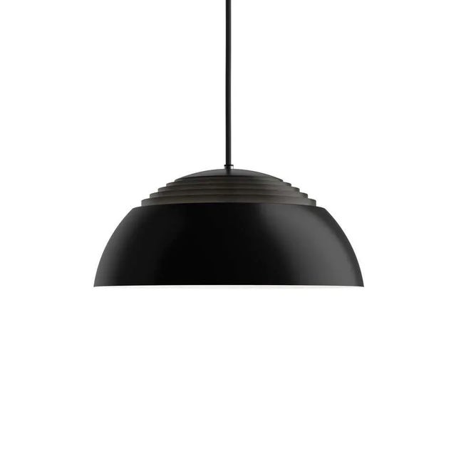 Mid-Century Modern Aj Royal Pendant in Black by Arne Jacobsen for Louis Poulsen For Sale - Image 3 of 5