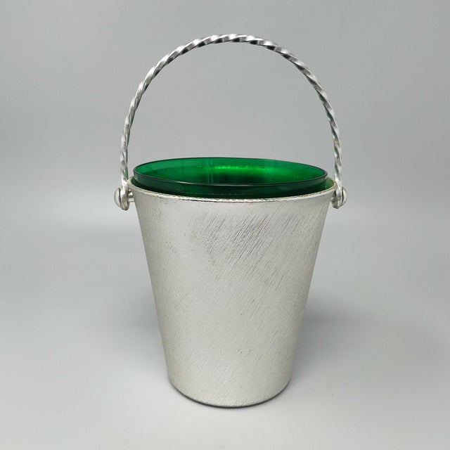 1960s Mid-Century Modern Italian Ice Bucket by Giovanni Alessi, 1960s For Sale - Image 5 of 9