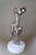 Abstract Silvered Sculpture by M. Treml, 2018 For Sale - Image 18 of 18