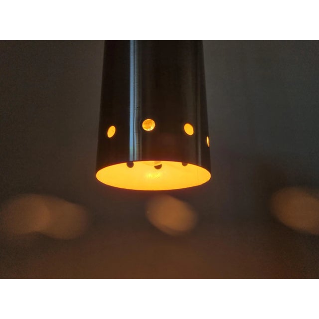 Mid-Century Danish Chrome Pendants, 1970s, Set of 3 For Sale - Image 6 of 15