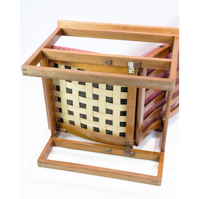 The Sled Chair in Oiled Oak by Børge Mogensen, 1960s For Sale - Image 12 of 14