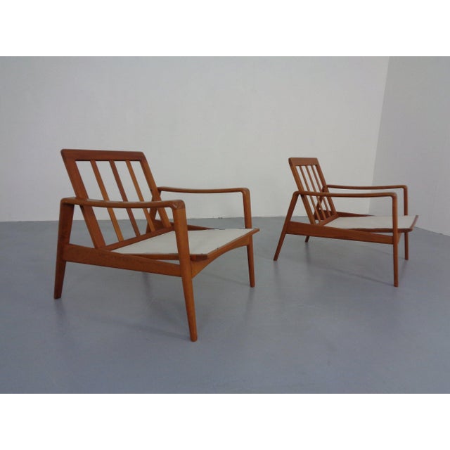 Danish Modern Living Room Set by Arne Wahl Iversen for Komfort, 1960s, Set of 3 For Sale - Image 13 of 18
