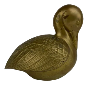 Vintage Dolbi Cashier Brass Duck