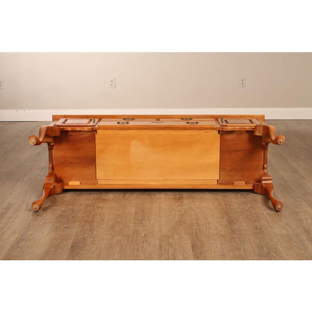 Nathan Hale Natural Finish Solid Cherry Sideboard For Sale - Image 18 of 18