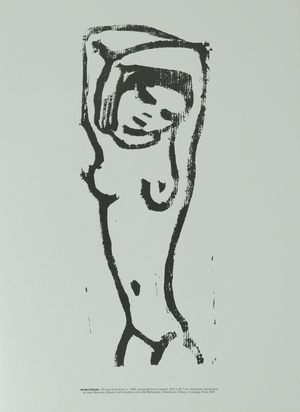 André Derain, Nu aux bras levés, Etching