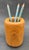 Wood 1980s Eldon Woodline 6500 Oak Wood Pencil Holder For Sale - Image 7 of 9