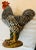 Signed and oversized hand painted rooster and en. Magnificent color and detail. Fabulous country decor. The measurements...