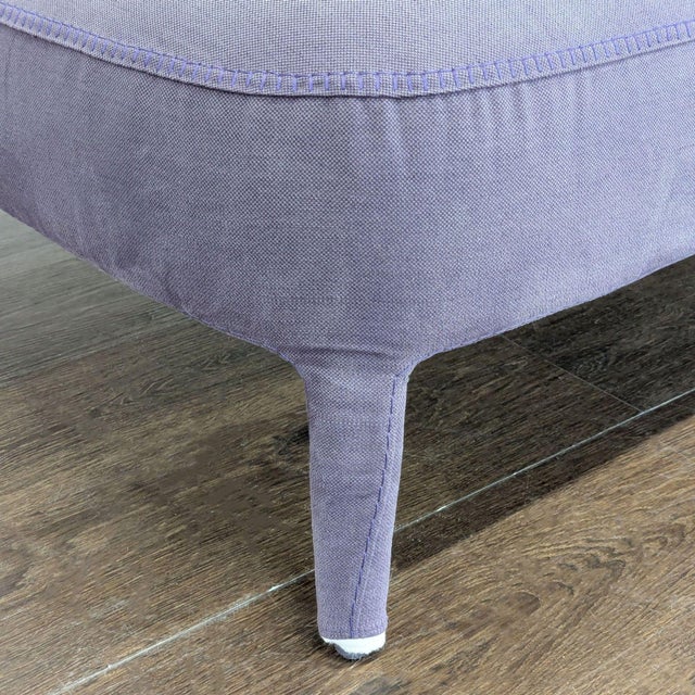 Textile Maxalto Febo Upholstered Chaise Lounge by Antonio Citterio – Made in Italy For Sale - Image 7 of 8