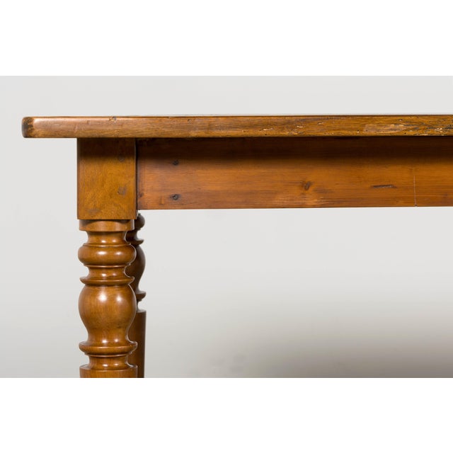 Mid-19th Century French Provincial Walnut Harvest Table For Sale - Image 10 of 18