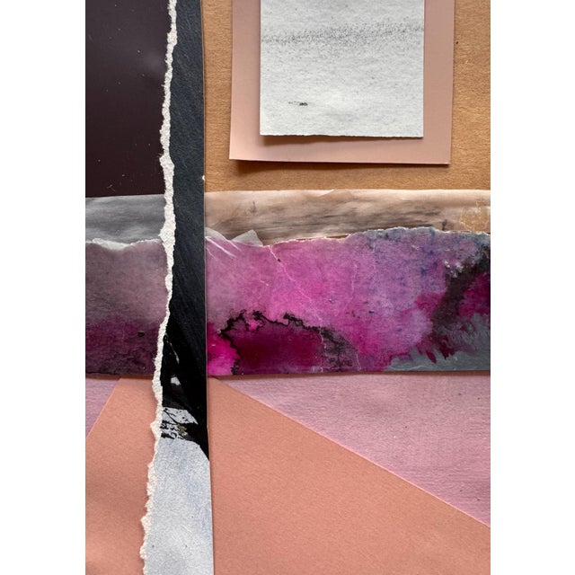 2020s "Pop Music 8" Original Mixed-Media Collage on Paper by Zac Woodiel For Sale - Image 5 of 9