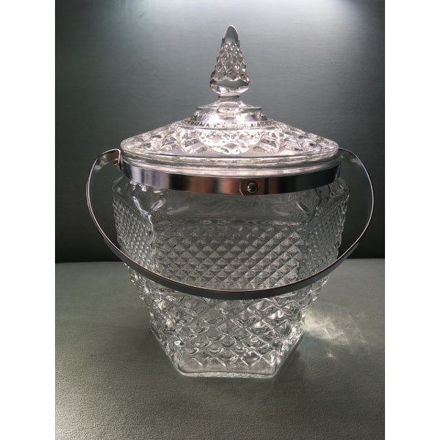 Mid 20th Century Anchor Hocking “Wexford” Ice Bucket For Sale - Image 9 of 11