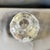 Glass Vintage Etched Crystal Pedestal Candy Dish With Lid | Floral Rose Motif | Elegant Vanity Jar For Sale - Image 7 of 10