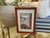 Paper Mid 20th Century Japanese Miniature Framed Japanese Woodblock Print — Edo‑Style Riverside Scene For Sale - Image 7 of 13