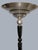 Art Deco Early 20th Century A Tall French Art Deco Tiered Torchere /Floor Lamp in Ebonized Wood and Metal For Sale - Image 3 of 16