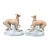 19th Century Staffordshire Greyhound Dogs- A Pair For Sale - Image 4 of 7