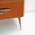Mid-Century Modern Style Amber Mirrored Chest of Drawers with Brass Details, 2000 For Sale - Image 6 of 7