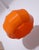Mid-Century Modern Orange Pendant Lamp from Ilka Plast, Germany, 1970s For Sale - Image 4 of 8