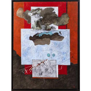 Carlos Launches, Space and Time-Reference II, Acrylic on Canvas For Sale