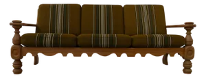 Mid-Century Modern Danish Oak Sofa in the style of Kjærnulf, 1960s