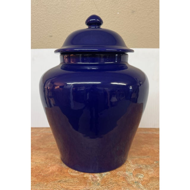 Asian Martino Interiors Ceramic Ginger Jar For Sale - Image 3 of 12