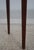 Brown Baker Historic Charleston Mahogany Demi Lune Console For Sale - Image 8 of 15