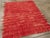 Mid 20th Century Galerie Shabab Collection Mid-20th Century Shaggy Turkish Rug With a Red Tribal Design For Sale - Image 5 of 10