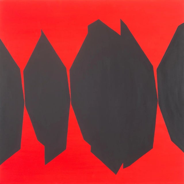 Ulla Pedersen Ulla Pedersen "Cut-Up Canvas I.9", Painting For Sale - Image 4 of 4