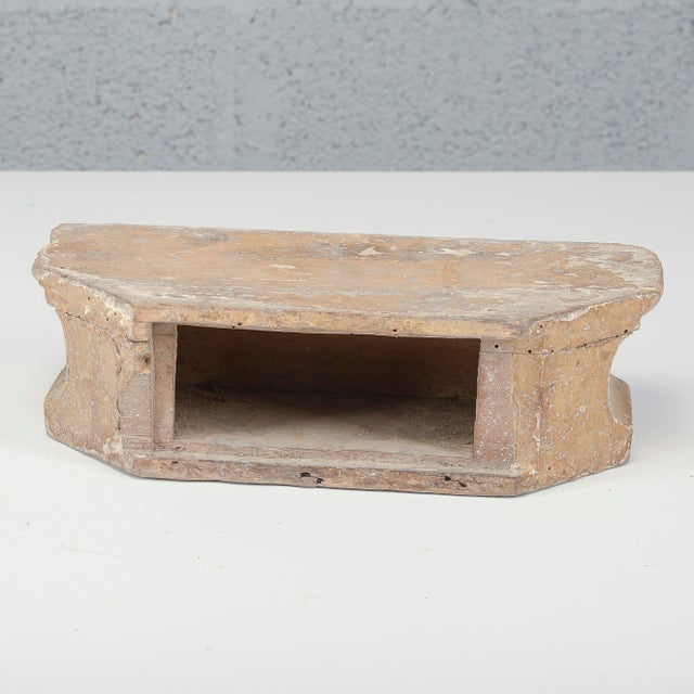 Wood 18th Century Gilded Gold Leaf Shelf Base For Sale - Image 7 of 10