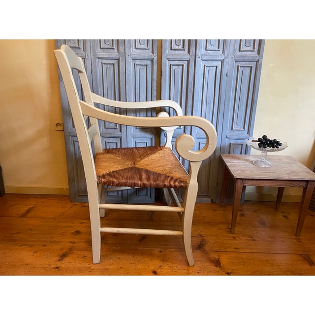 French Farmhouse Chair in Wood For Sale - Image 4 of 16
