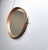 Mid-Century Italian Round Teak Mirror, 1960s For Sale - Image 9 of 10