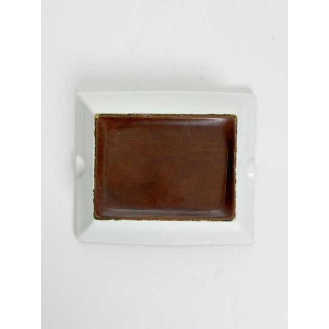 Ceramic Ashtray in the style of Hermès, France, 1970s For Sale - Image 9 of 10