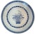 Mid 20th Century Blue and White Chinese Rice Grain Serving Bowl 8.5” For Sale - Image 10 of 10