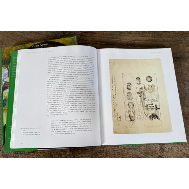 Orange Rare Frida Kahlo and Diego Rivera Illustrated Book Set by Gerry Souter For Sale - Image 8 of 8
