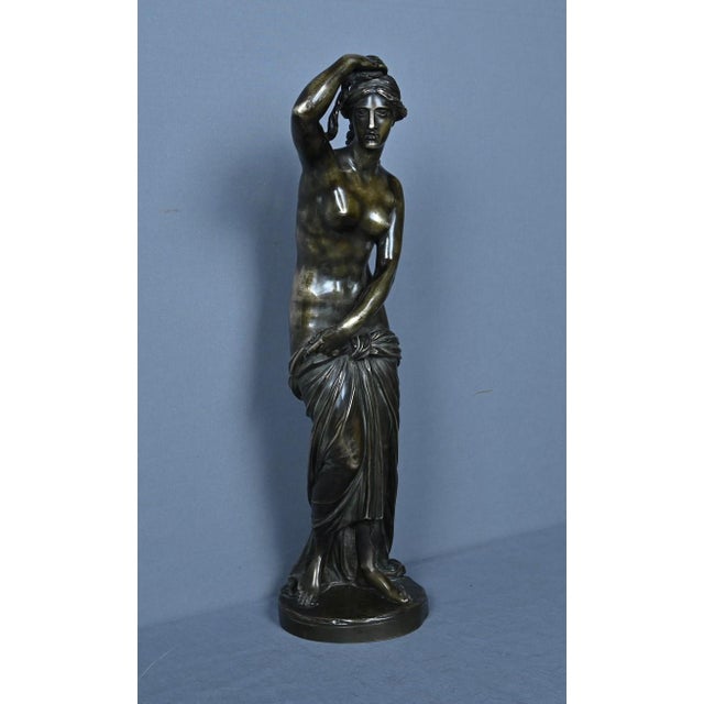 Venus Emerging from the Bath, 19th Century, Bronze For Sale - Image 3 of 18