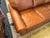 Pottery Barn Turner Roll Arm Leather Sofa, Caramel For Sale - Image 9 of 12