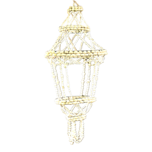 Vintage Sea Shell Hanging Plant Holder