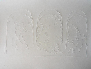 Henri Matisse, La danse de Mérion, Nude, Etching