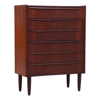 Vintage Teak Chest of Drawers, 1960s For Sale
