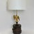 Federal Style Eagle Table Lamp in Gilt Metal, 1950s For Sale - Image 3 of 11