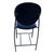 1990s 1990s Dakota Jackson Memphis Style "Vik-Ter" Black Leather Barstool For Sale - Image 5 of 8